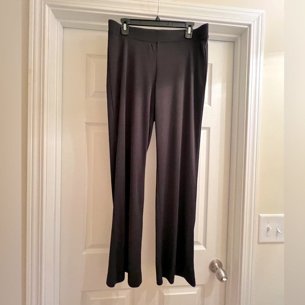 Dana Buchman Black Flare Dress Pants